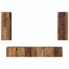 vidaXL TV Cabinet Set Wall-mounted 5 pcs Old Wood Engineered Wood