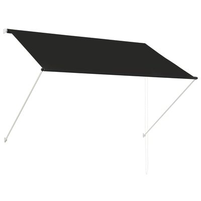 vidaXL Retractable Awning 200x150 cm Anthracite