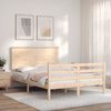 vidaXL Bed Frame without Mattress 140x200 cm Solid Wood