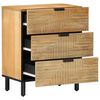vidaXL Bedside Cabinet Brown 50x33x62 cm Solid Wood Mango