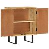 vidaXL Sideboard with 2 Doors 55x35x70 cm Solid Wood Mango
