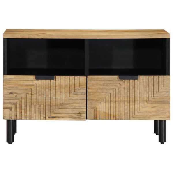 vidaXL TV Cabinet Brown 70x33x46 cm Solid Wood Mango