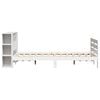 vidaXL Bed Frame without Mattress White 140x200 cm Solid Wood Pine