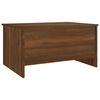 vidaXL Coffee Table Brown Oak 80x55.5x41.5 cm Engineered Wood