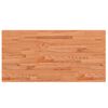 vidaXL Bathroom Countertop 100x50x4 cm Solid Wood Beech