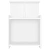 vidaXL Bed Cabinets 2 pcs White 40x35x60 cm Engineered Wood
