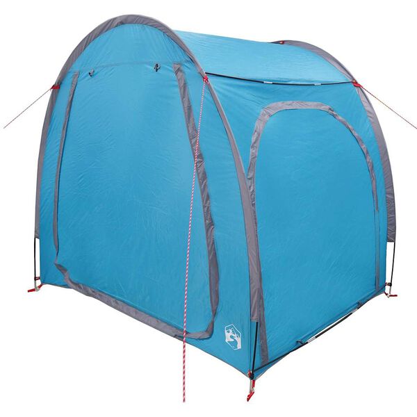vidaXL Bike Storage Tent with Roof Blue 218 x 156 x 180 cm