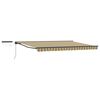 vidaXL Electric Retractable Awning 5 x 3 m Polyester with PU coating
