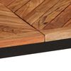 vidaXL Dining Table 200x100x75 cm Solid Wood Acacia