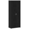 vidaXL Storage Cabinet 3 pcs Black Oak