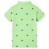 Kids' Polo Shirt  Neon Green 140