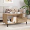 vidaXL Coffee Table Artisan Oak 90 x 49 x 45 cm Engineered Wood