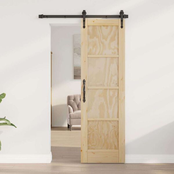 vidaXL Interior Door ORKDAL Brown 61 x 198.5 cm Plywood