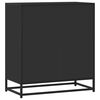 vidaXL Sideboard Black 68x35x76 cm Engineered Wood and Metal