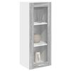 vidaXL Hanging Cabinet Grey Sonoma 40 x 31 x 100 cm Engineered Wood