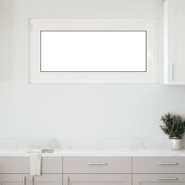 vidaXL Basement Window "RISOR" 120x60 cm Tilt&Turn DIN Left White