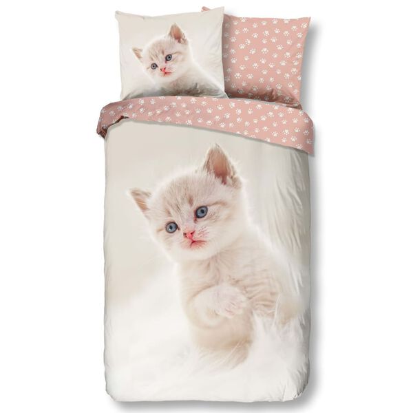 Good Morning Kids Duvet Cover CATTY 140x200/220 cm Off-white
