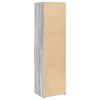 vidaXL Highboard Grey Sonoma 50x42.5x185 cm Engineered Wood