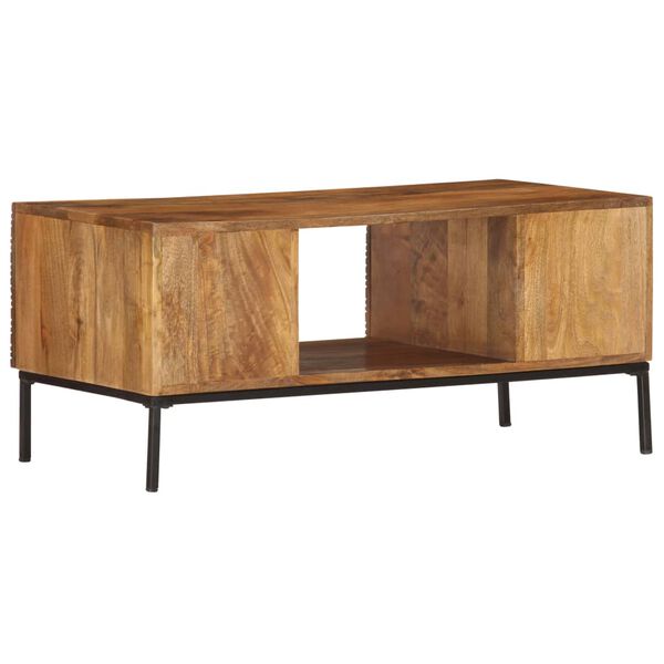 vidaXL Coffee Table 90x45x40 cm Solid Mango Wood