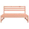 vidaXL Garden Middle Sofa 120x80 cm Solid Wood Douglas