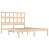 vidaXL Bed Frame without Mattress 180x200 cm Super King Solid Wood Pine