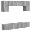 vidaXL TV Cabinet Set 4 pcs Grey Sonoma Engineered Wood
