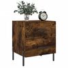 vidaXL Bedside Cabinets 2 pcs Smoked Oak 40x35x47.5 cm Engineered Wood
