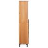 vidaXL Bathroom Cabinet Brown 38 x 33 x 160 cm Solid Mango Wood