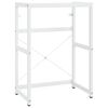 vidaXL Bathroom Washbasin Frame White 59x38x83 cm Iron