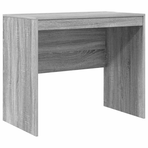 vidaXL Desk Grey sonoma 90 x 50 x 76 cm Engineered wood