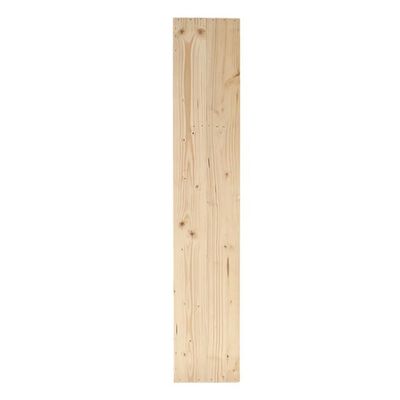 Esschert Design Wall Bar Table with Fold Down Shelf L Natural