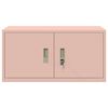 vidaXL Storage Cabinet Pink 80 x 40 x 40 cm Steel