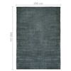vidaXL Rug Washable Foldable Grey 200x300 cm Polyester