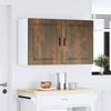 vidaXL Kitchen Wall Cabinets 2 pcs&nbsp;Porto Smoked Oak Engineered Wood