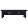 vidaXL Coffee Table Light Black Coffee 100x50x30 cm Solid Mahogany Wood