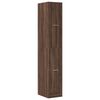 vidaXL Apothecary Cabinet&nbsp;Brown Oak 30x41x174.5 cm Engineered Wood