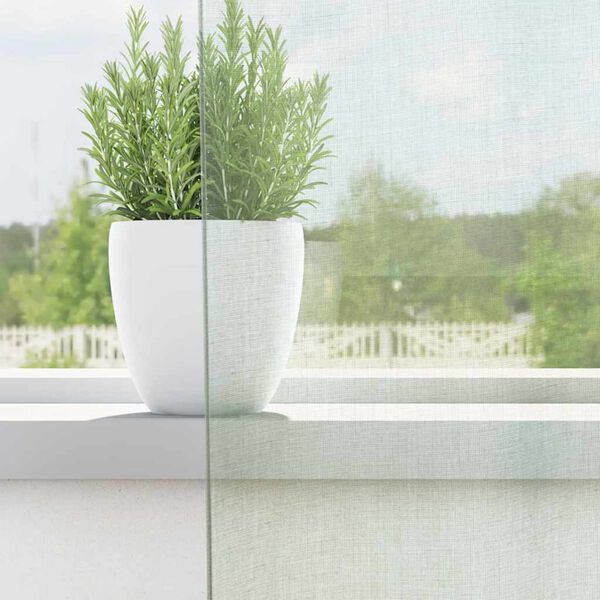 vidaXL Voile Curtains with Loops 2 pcs Light Grey 140x225 cm