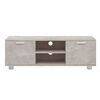 vidaXL TV Cabinet Concrete Grey 120x40.5x35 cm Engineered Wood