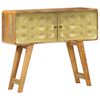 vidaXL Sideboard Solid Mango Wood 90x30x77 cm
