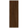 vidaXL Storage Cabinet Brown Oak 60x29.5x90 cm
