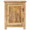 vidaXL Bedside Table Solid Mango Wood 40x30x50 cm