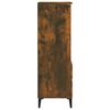 vidaXL Highboard Smoked Oak 40x36x110 cm Engineered Wood