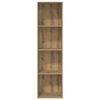 vidaXL Bookcase Artisian Oak 40x30x152 cm Engineered Wood