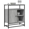 vidaXL Sideboard Grey Sonoma 69x35x80 cm Engineered Wood