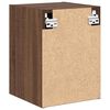 vidaXL Garage Wall Cabinet Brown Oak Engineered Wood