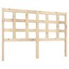 vidaXL Bed Headboard 140.5x4x100 cm Solid Wood Pine