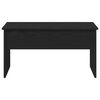 vidaXL Coffee Table Black Oak 80 x 50.5 x 41.5 cm Engineered Wood