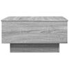 vidaXL Coffee Table Grey Sonoma 60x45x31 cm Engineered Wood