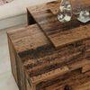 vidaXL Coffee Table Set 2 pcs Old Wood Engineered Wood