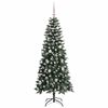 vidaXL Artificial Christmas Tree with 150 LEDs with Stand Green 150 cm